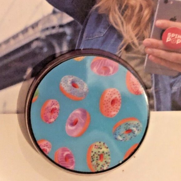 3 SPIN POP UNIVERSAL PHONE HOLDER Grip Mount Kickstand NEW - Picture 2 of 6